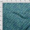 oneOone Ткань Cotton Flex Blue2 Abstracts Швейный материал с принтом Ткань по ярдам 40 дюймов