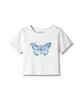 VIVACIOUS Butterfly Crop T-Shirt - 3Col