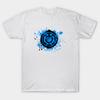 T Shirt Women Blue Lantern Core Splash Art Harajuku Print Kawaii Tshirt Summer Short Sleeve Female T-Shirt Top Tee