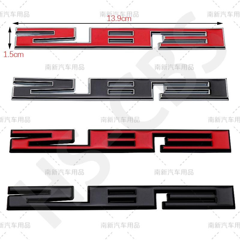1Pcs 3D Metal 283 Letter Logo 283 Emblem Car Fender Badge Rear Trunk WPKDU5 Tailgate Stickers Auto Door Decal Decoration Accessories