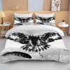 10 Sizes Male Eagle Bedding Set Duvet Cover Bed Set Quilt Cover Pillowcase King Queen Size Bedding Set For Child Gift