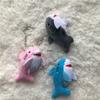 Cute Plush Shark Toy Soft Stuffed Animal Key Chain For Birthday Gifts Doll Gift For Children