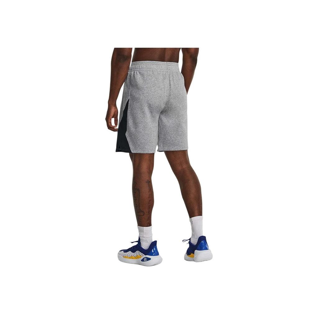 Under Armour Удобные баскетбольные шорты Curry Splash Color Block, мужские шорты серого цвета 1380328-011