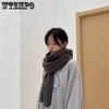 Solid Soft Scarf Autumn Winter Women Knitted Korean Couple Fashion Thick Warm Muffler Thermal Muffler Shawl