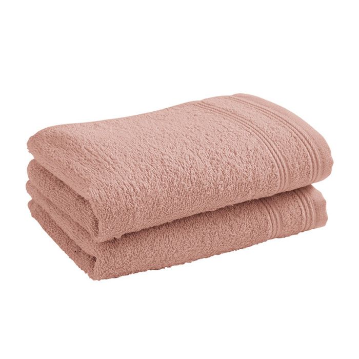 Set of 2 "Spa" Guest Towels 30 X 50 Cm / 400 Gr/m² - "Spa" Blush