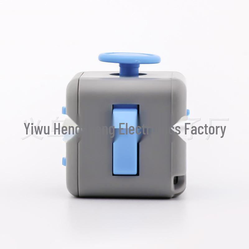Six-Sided Finger Exercise Rubik's Cube: Hot Decompression Dice Toy