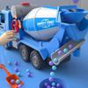 Children's Inertia Engineering Nehicle Cement Mixing And Discharging Boy Sound And light Concrete Set Toy Car Gift