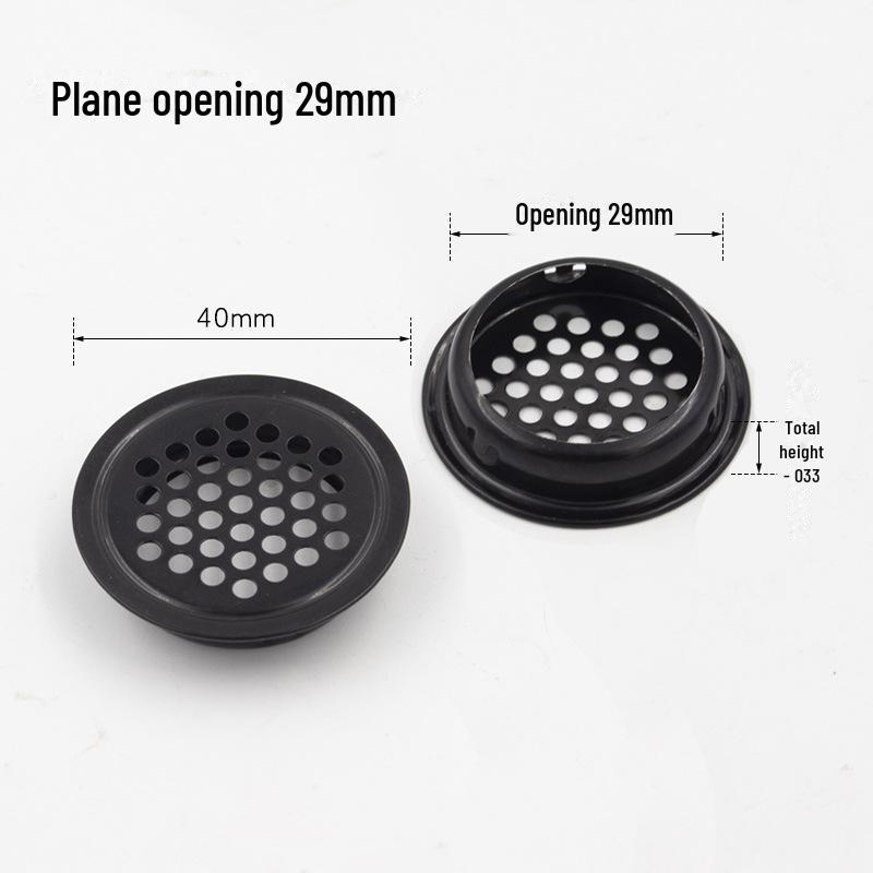 Sukop утолщенная круглая вентиляционная крышка из нержавеющей стали для гардероба и обувных шкафов