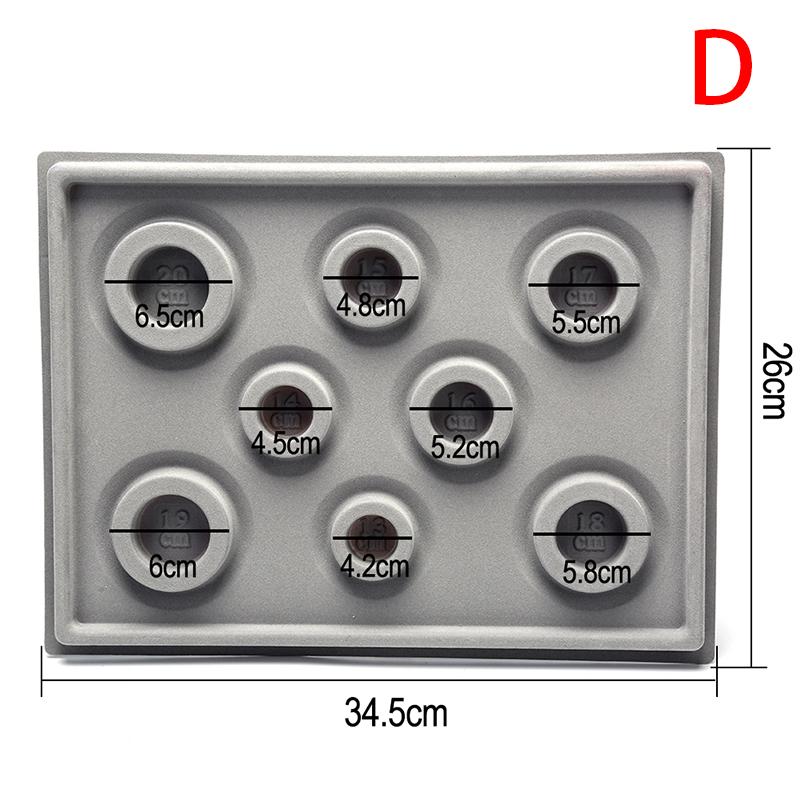 Браслет из флокированной доски из бисера, ожерелье, ожерелье, поднос для изготовления ювелирных изделий, инструмент «сделай сам»