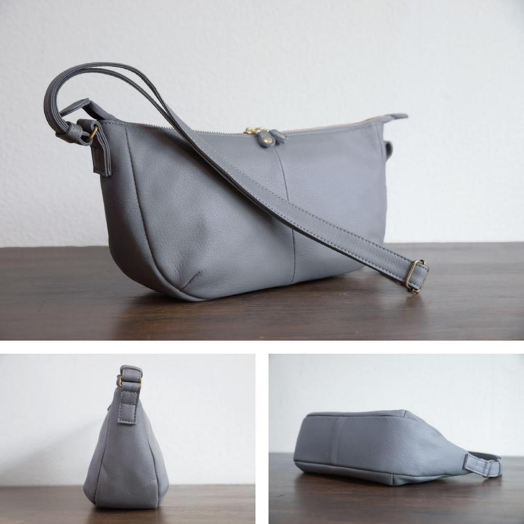 Shoulder Bag for Genuine Crossbody Himeji Compact Mini Shoulder Camel [artigianoworks] Women, Leather, Leather, Bag, Bag, Fashion, Ak-45cs