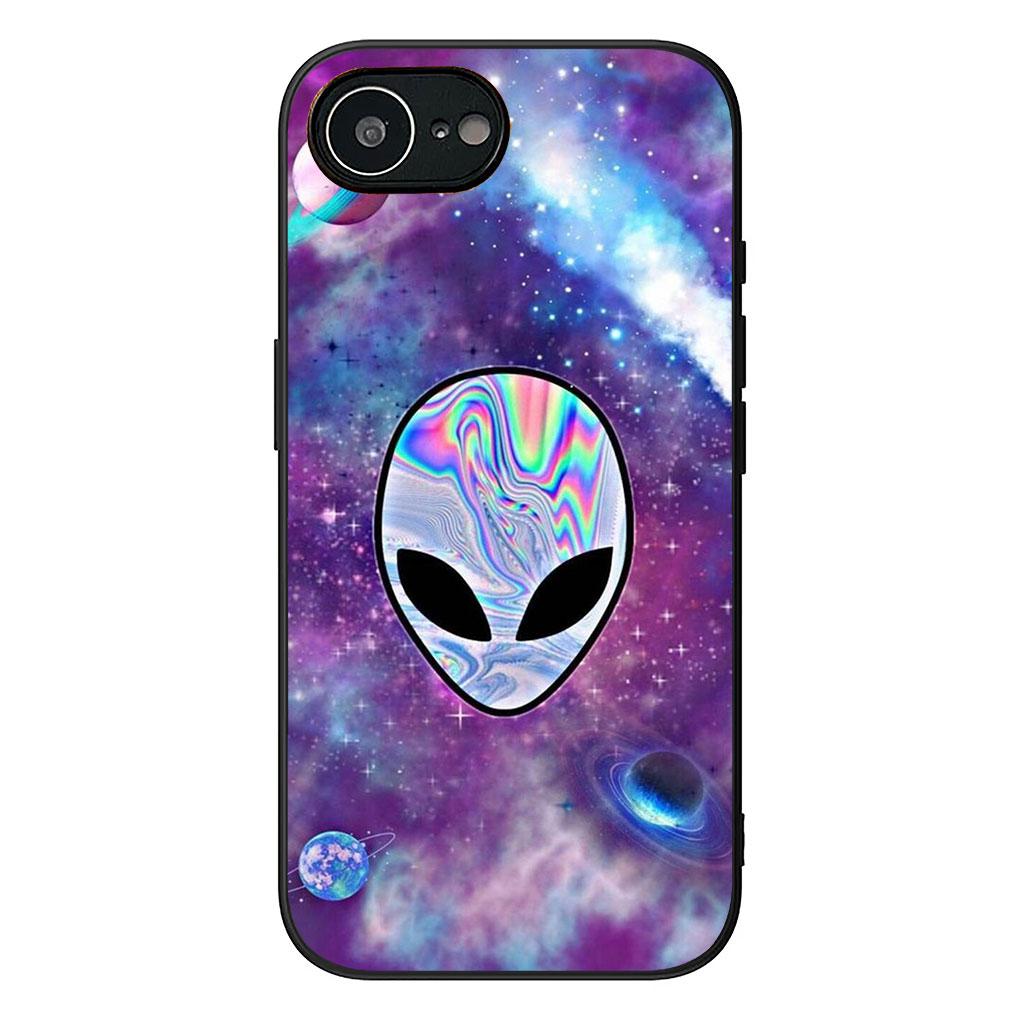 Cover for Apple iPhone 17 16 14 15 Pro Max Plus 15+ 16E XR ProMax Air 16+ Phone Case Alien Universe Galaxy Space Astronaut Star