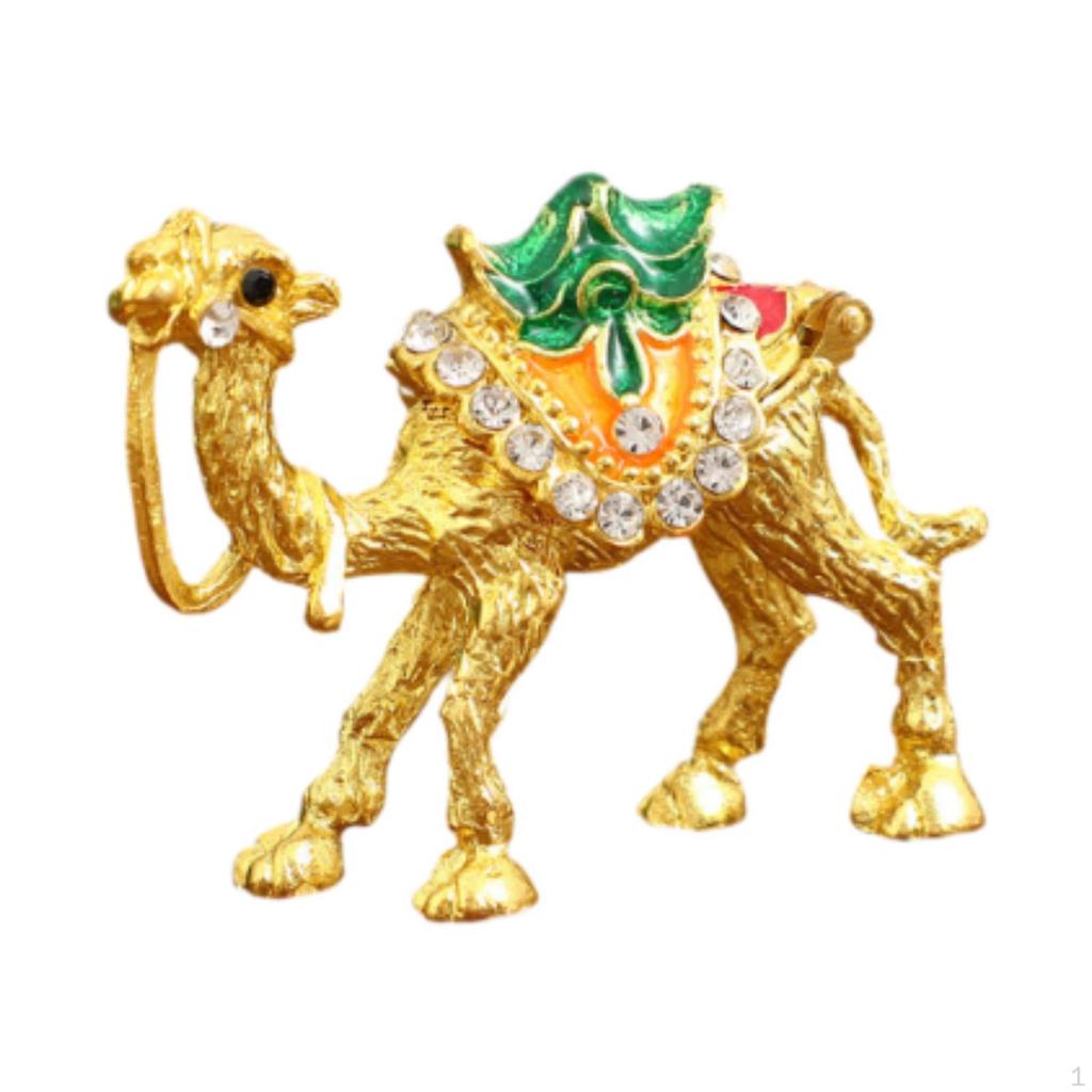 Camel Figurine Jewelry Box ,Trinket Box,Treasure Case, Organizer for Home Decor
