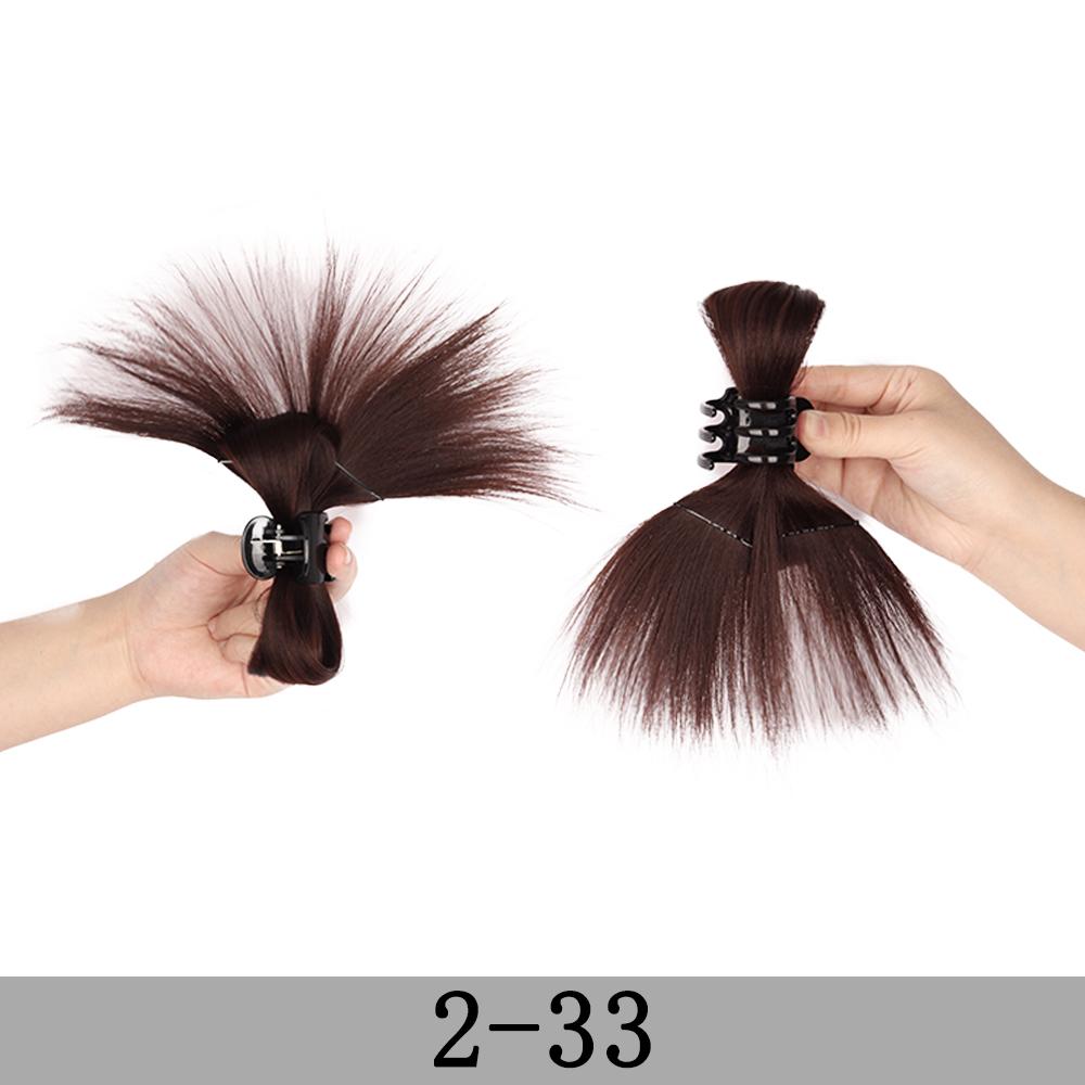MERISIHAIR Синтетические небрежные пучки для волос, короткие накладные волосы в виде бабочки, для женщин, регулируемые, легкие накладные волосы