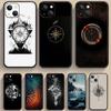 Compass Fashion Phone Case For iPhone Samsung Galaxy Redmi Xiaomi Oppo OnePlus Note S A 7 8 9 10 11 12 13 14 20 21 22 23 53 54 Pro Max Plus Ultra