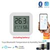Temperature Humidity Sensor Mini LCD Digital Display Compatible with Bluetooth APP Remote Control Thermometer Hygrometer
