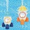 Cross-Border Space Rocket Rotating Sprinkler - Fun Outdoor Water Toy for Kids