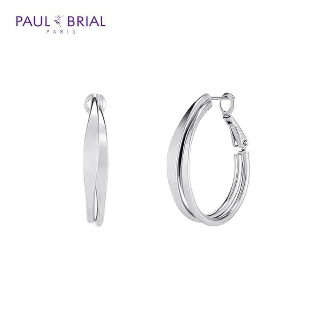 Paul Brial Pybe0122 Double Hoop Earrings
