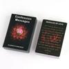 Twin Flame Love Messages Oracle Deck, Confession of Divine Masculine or Soulmate, 54 Pcs Cards Secret Hidden Messages 10.4*7.3cm
