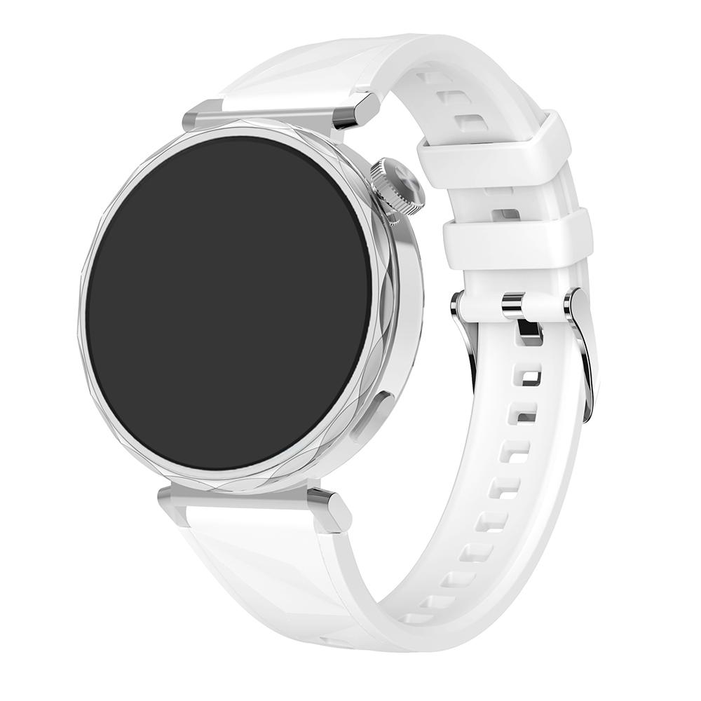 2 шт. - 18 мм Подходит для Huawei Watch GT5/GT5 Pro/GT4 Женский силиконовый ремешок для смарт-часов с игольчатой пряжкой