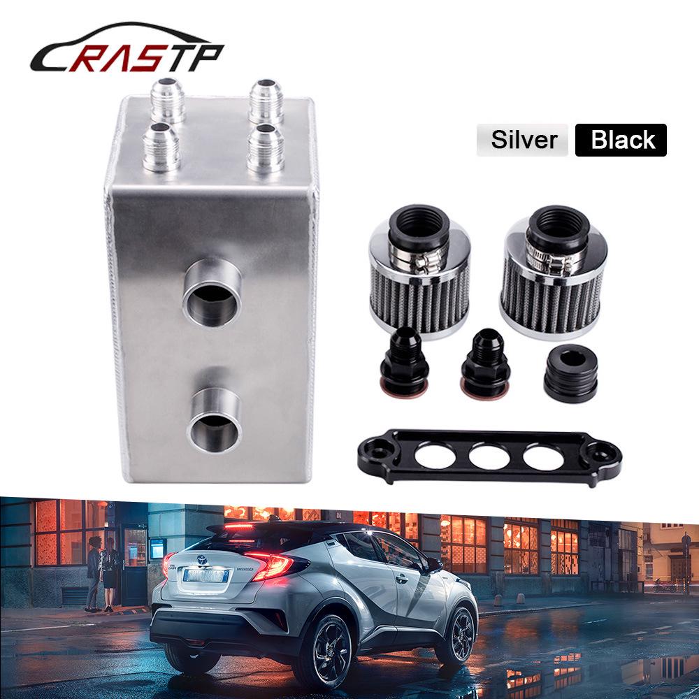 Honda Civic 92-00 Двухпортовый маслоуловитель Алюминиевый сапун-фильтр