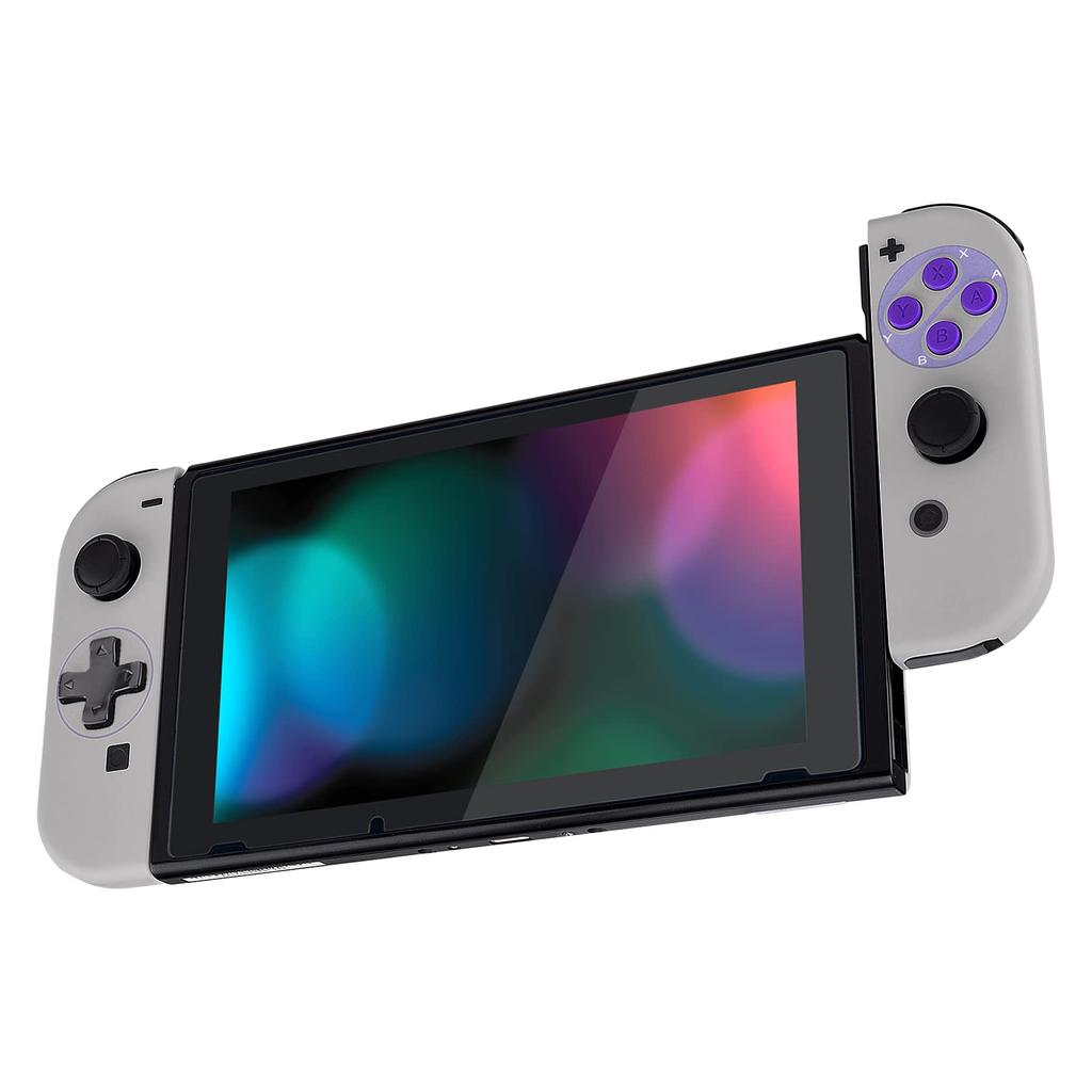 eXtremeRate Switch Pattern Handheld Controller Housing Compatible with and Switch Also Includes a Full Set of Buttons and Console Case Are Not SNES