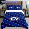 3pcs Duvet Cover Set (1*Duvet Cover + 2*Pillowcase, Without Core),football club.C Print Bedding Set, Bedroom Decor, All‑Season, Birthday Gift