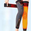 1pair Non-Slip Knee Pads Elastic Long Leg Sleeve Bandage Pressurized Knee Pads Running Sports Warm Leg Protection Accessories