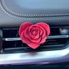 Car Air Freshener for Air Conditioning Vent, Car Interior Decoration, High-End Austin Rose Aroma Diffuser Ornament