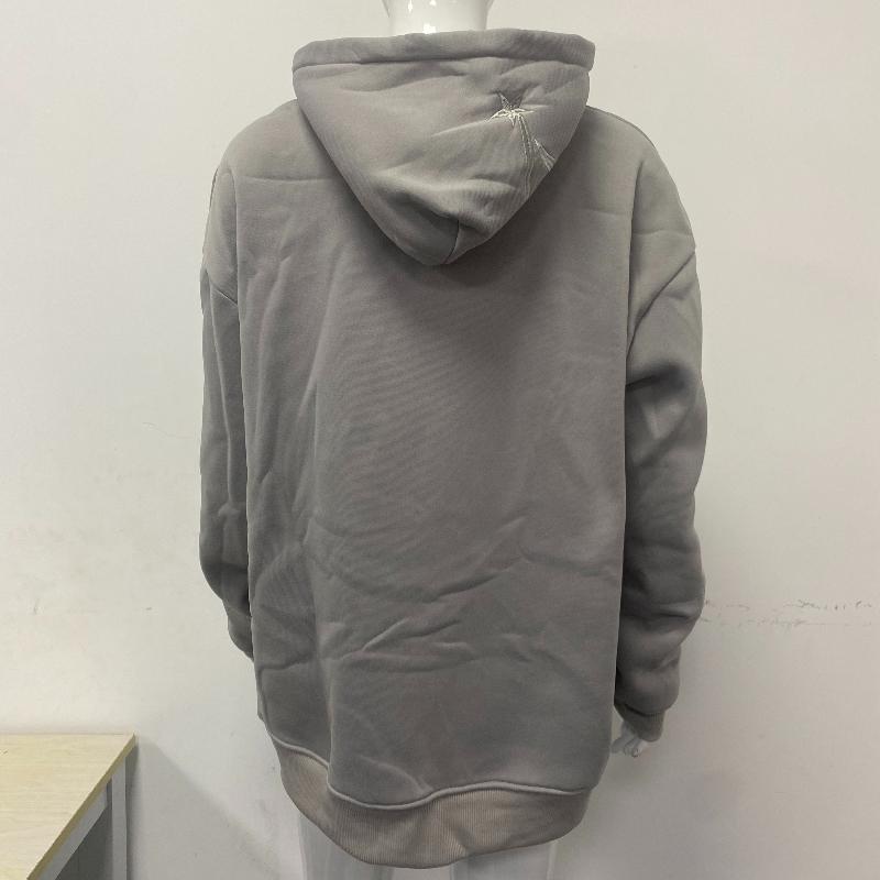 Y2K вышитая уличная хип-хоп толстовка с капюшоном и длинными рукавами коллекция осень/зима