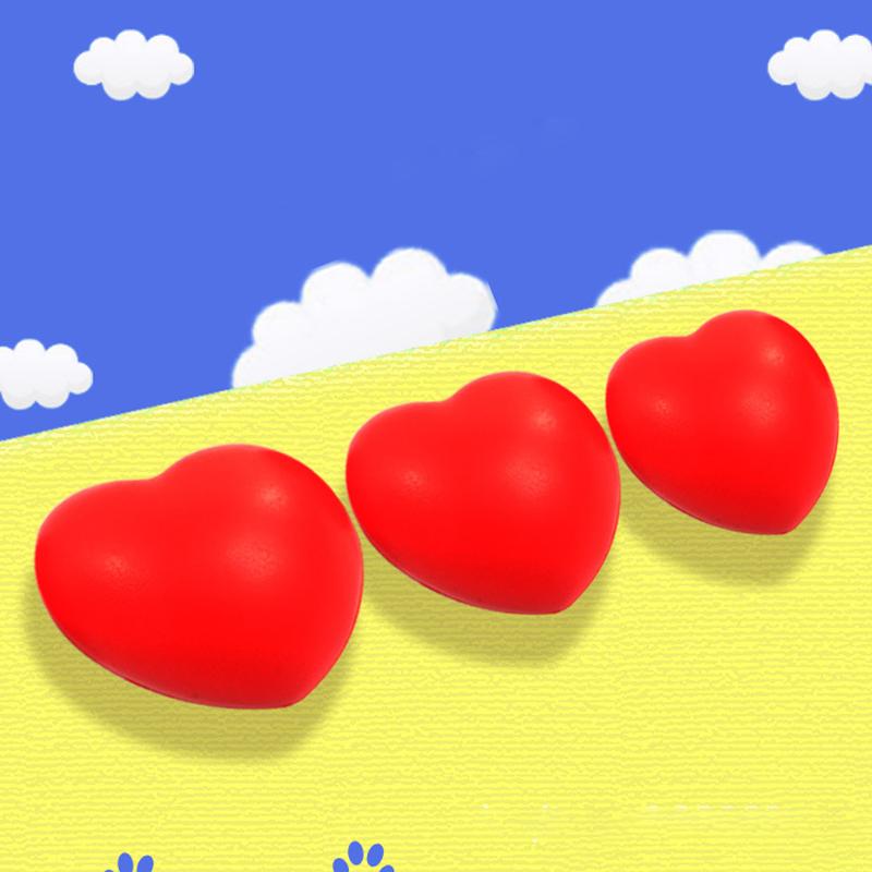Новинка, веселая любовь, 7 см, мягкие антистрессовые мячи, игрушки, забавные, сжимающие, сердечные, игрушки для взрослых и детей, подарки для снятия стресса и давления