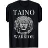 Европейские размеры Taino Warrior Boricua Boriken Pride Мужская футболка | Винтажная графическая с круглым вырезом Черная, Идеальный подарок на Рождество