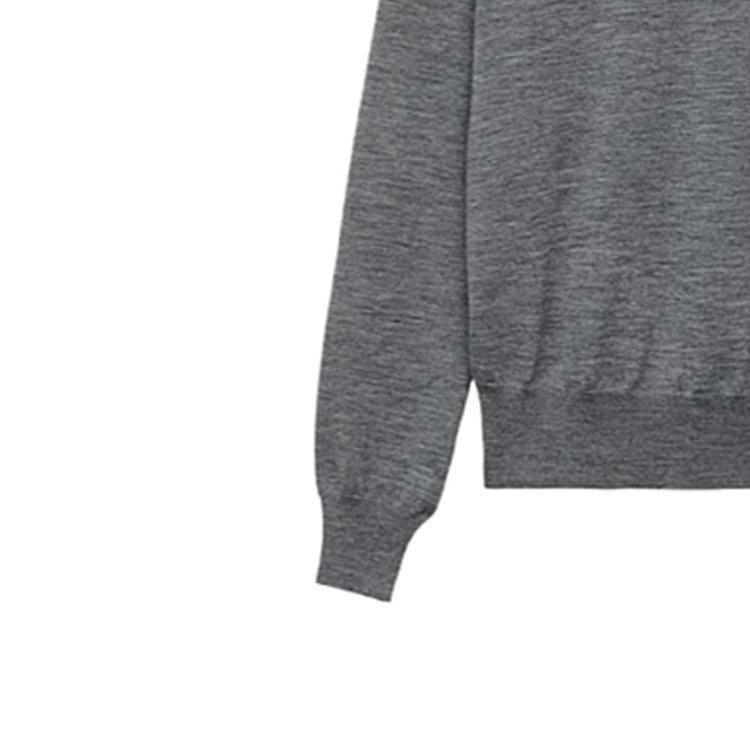 LOEWE Sweaters Men's Gray Crew Neck Moderate Other H526Y14KGV-1440