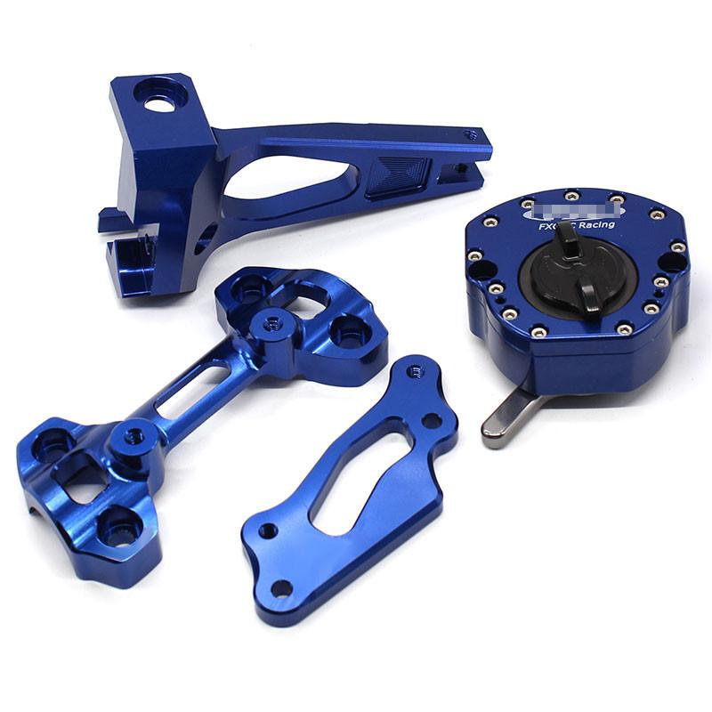 For Yamaha MT-09 FZ09 MT FZ 09 MT09 2014 2015 2016 2017 2018 2019 2020 CNC Aluminum Steering Damper Bracket Mounting Set