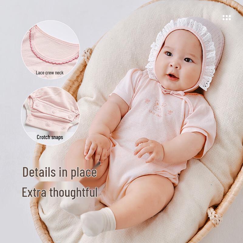 Летний короткий комбинезон для девочки Lapi Baby