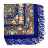 130*130cm Russian National Square Scarf Women Luxury Floral Print Fringed Ukrainian Shawl Babushka Handkerchief Head Wraps