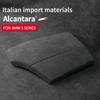 Для BMW 5 F10 E60 2006 2007 2008 2009 2010 Алькантара Крышка Подлокотника Накладка Чехол Оболочка Салонный Декор Автомобиля Черный