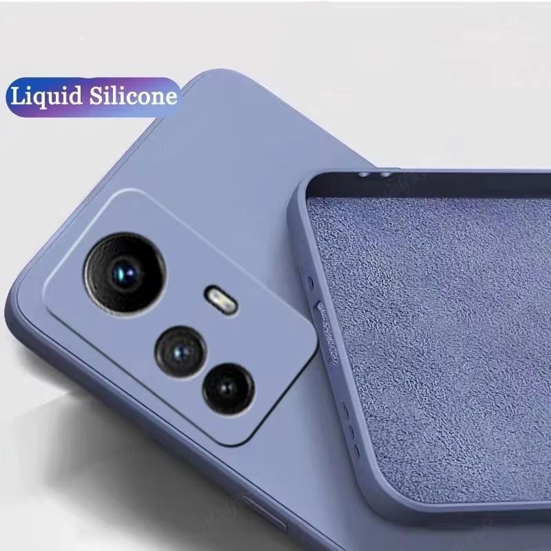 Чехол для Redmi Note 12S Xiaomi Redmi Note 12S, чехол из жидкого силикона для телефона, задний бампер из ТПУ, мягкие чехлы Redmi Note 12S 12 S