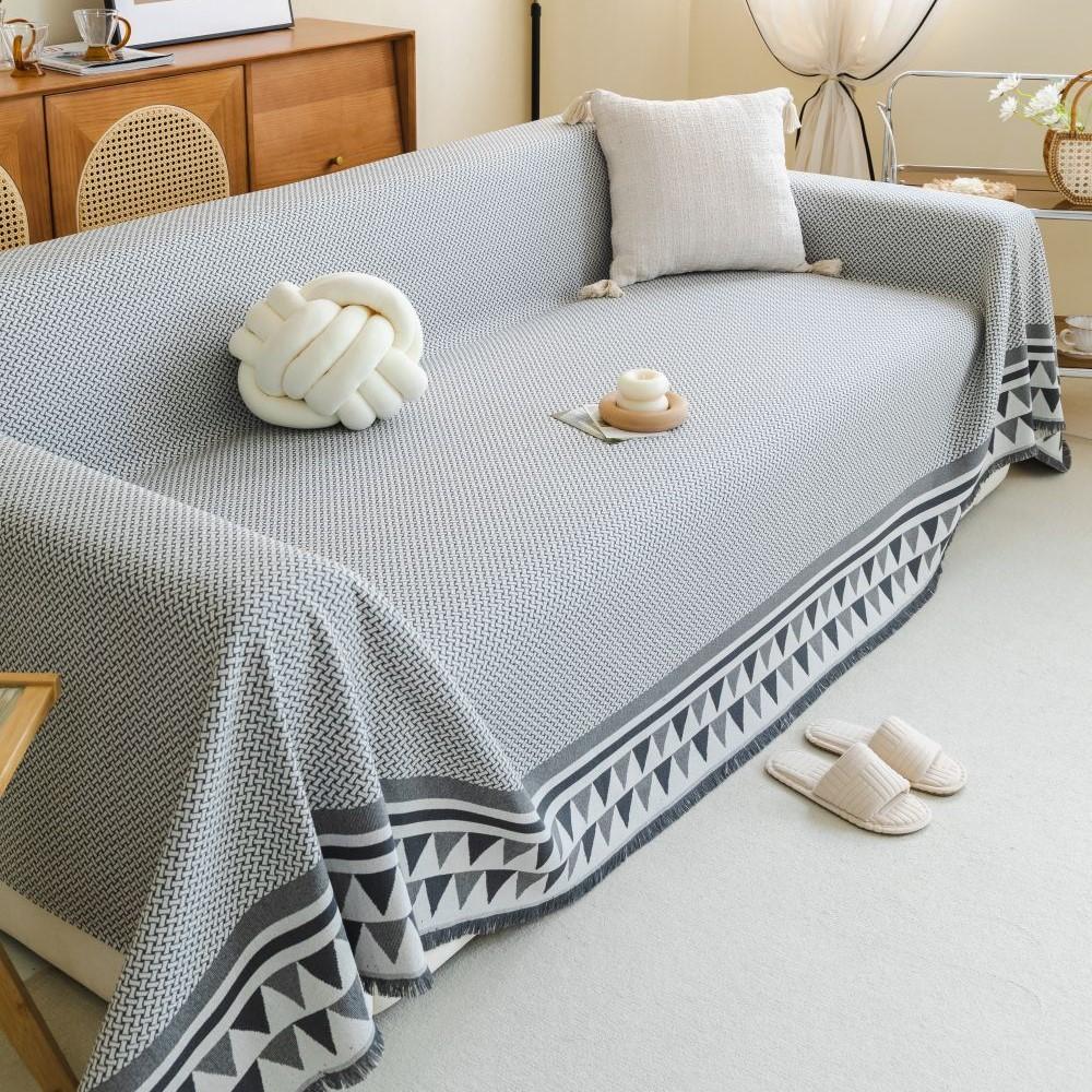 Nordic Sofa Cover Throw Blankets Living Room Couple Position Modern Throw Flower Camping Picnic Blanket Cover Fundas Sofas