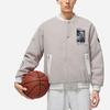 Куртка Li Ning Пуховик Мужской Серо-коричневый Каменно-серый AJMT105-1