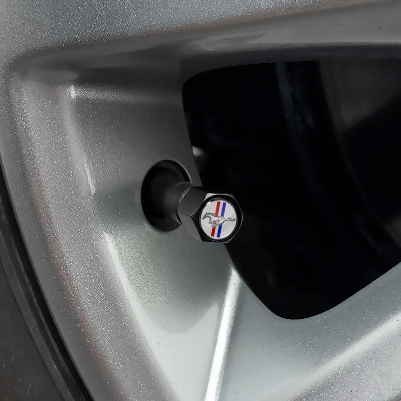 5 шт./компл. Автомобильный брелок Колпачок вентиля шины Аксессуары для стайлинга автомобиля Для Ford Mustang Zapatillas Miniatura Gt Shelby 2005 2015 Женский 2012 2006