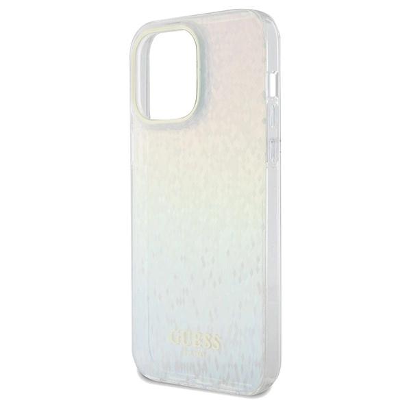 Guess Iml Faceted Mirror Disco Iridescent Case For Iphone 13 Pro Max - Multicolored