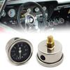 Universal 12V Racings Gauges Oil Pressure Gauges 0-8Bar Oil Pressure Meter Pointers Style Oil Press Sensors for Car