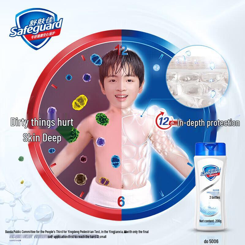 Гель для душа Safeguard Classic с ароматом Pure White