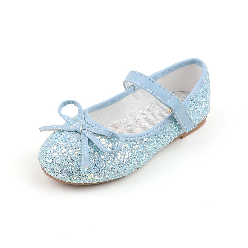 OEM Factory children's shoes Girls Mary Jane Ballerina Dress Shoes TPR Outsole for Wedding Party (Toddler/Little Kid/Big Kid)ODM