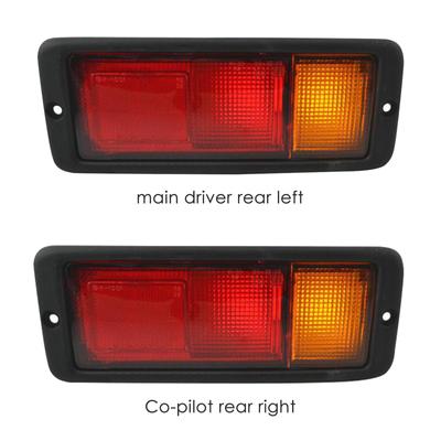 Автомобильный отражатель заднего бампера для Mitsubishi Pajero Montero 1992-1999 MB124963 MB124964 214-1946L-UE хвостовой задний тормоз