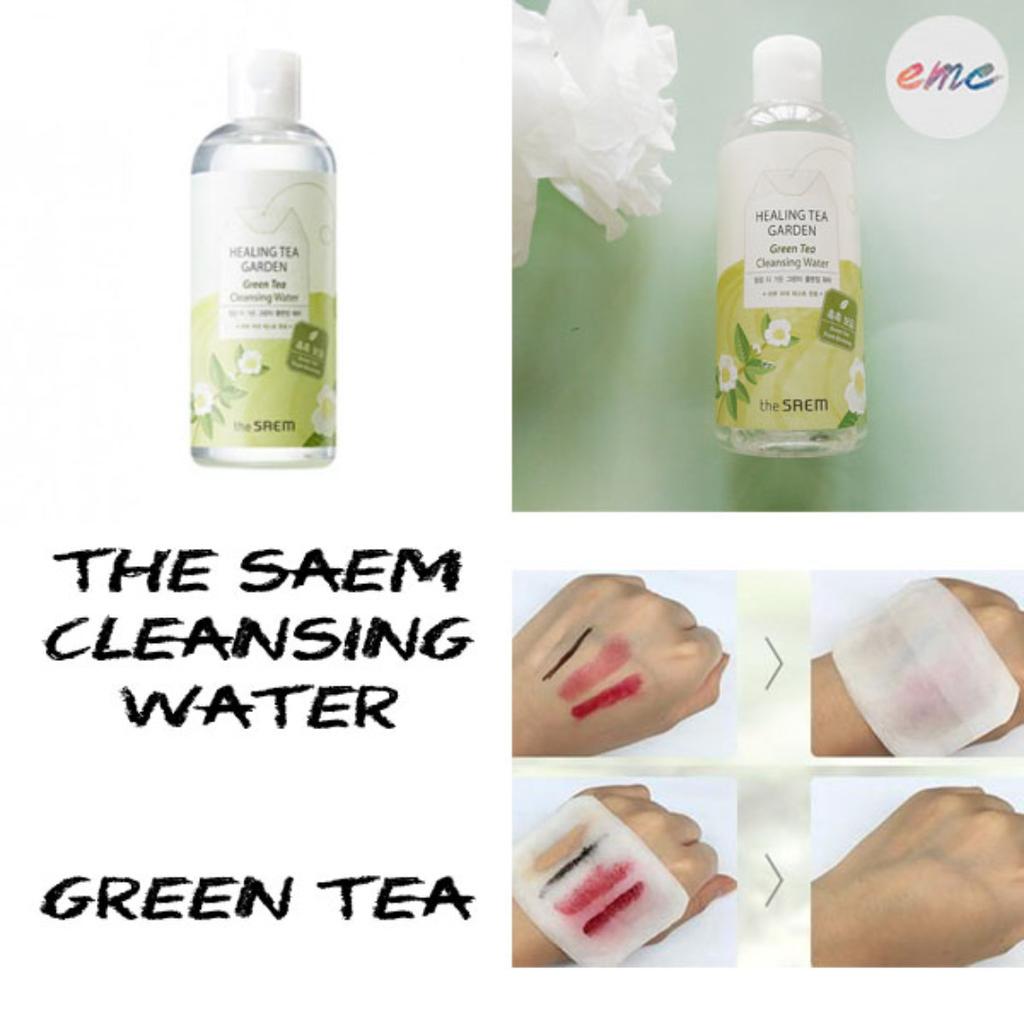The Saem Healing Tea Garden Green Tea Cleansing Water 500ml
