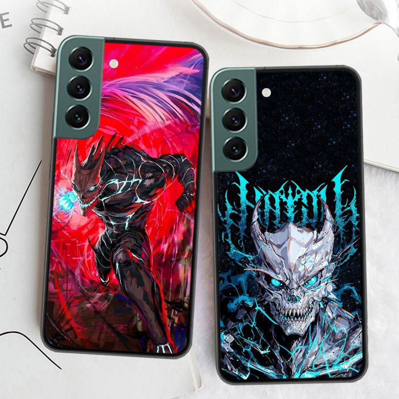 Кайдзю Нет. 8 Аниме чехол для телефона Samsung A14 A24 A34 A54 A03S A04S A13 A23 A33 A53 A73 A70 A50S A30 A40 A71 A51 A41 A31 A20E A21 A20
