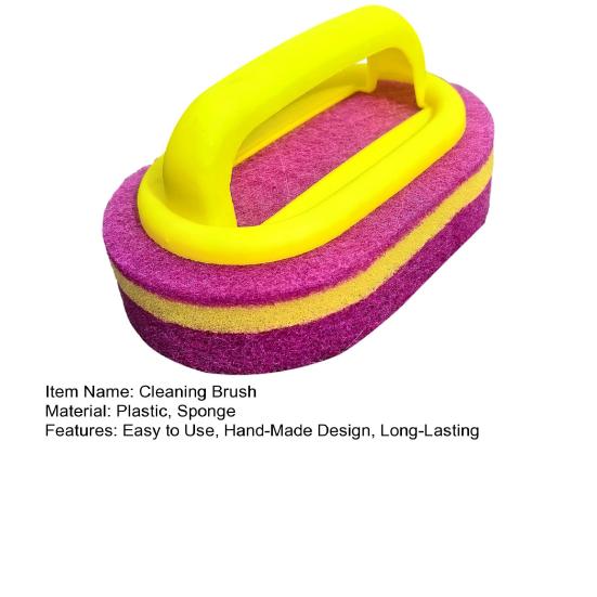 Чистящая щетка, губка, пластик, ручная работа, кухонный скребок, простой в использовании инструмент для уборки дома