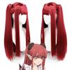 Парик Косплей Маленький Дьяволенок Марин Китагава из My Dress-Up Darling, Красные Длинные Косы, Термостойкое Волокно