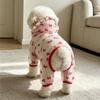 Four Legged Dog summer Clothes Breathable Pet Mesh Jumpsuit Cover Hooded Sunscreen Clothing  Cat